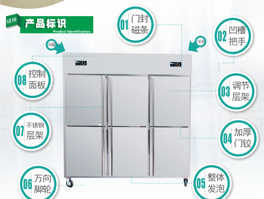 六門廚房冷柜